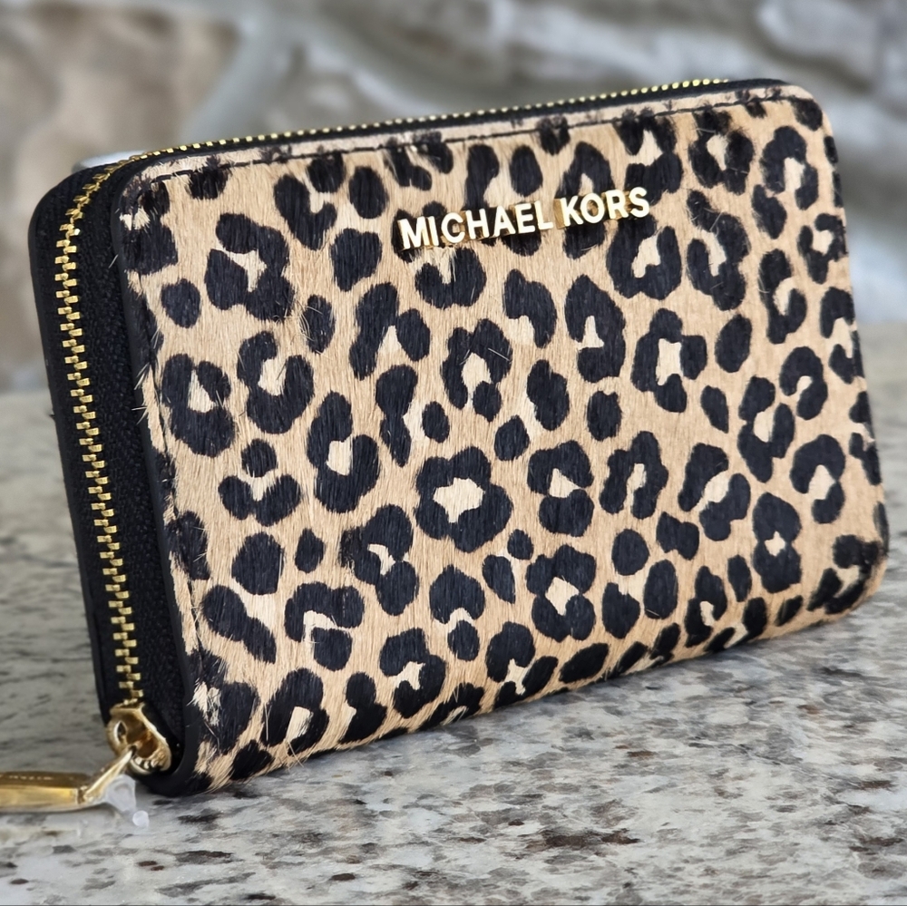 Michael Kors Jet Set Small Card Case Wallet - Picture 2 of 7